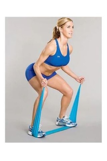 ÇAKABEY 3 Pieces Pilates Band (Light Medium Hard) Stretching Health Band