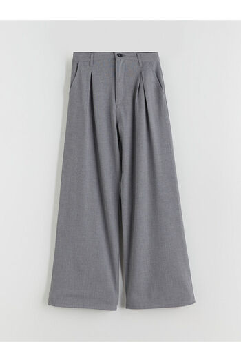 LC Waikiki Sparkling Selections from Shining Store |   Wideleg Pleated Girl's Trousers