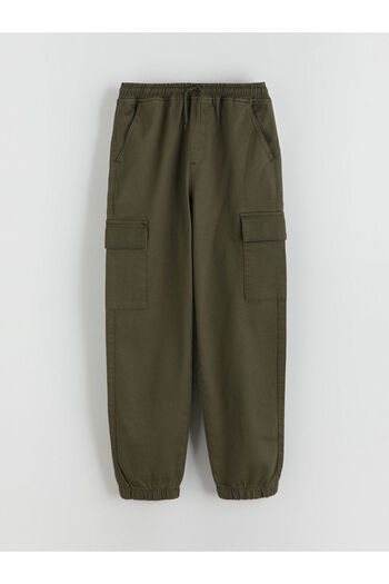 LC Waikiki Sparkling Selections from Shining Store |   Boys' Cargo Jogger Pants with Elastic Waistband