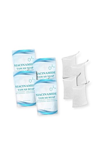 BMRS Niacinamide Tawas Soap 4-Pack 100g Each