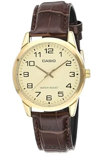 Casio Collection MTP-V001GL-9BUDF Men's Watch, Brown