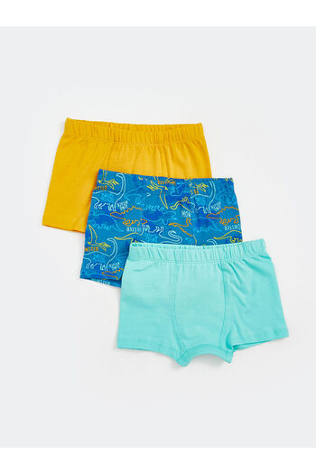LC Waikiki Sparkling Choices from Shining Store |   Printed Baby Boy Boxers with Elastic Waistband, Pack of 3