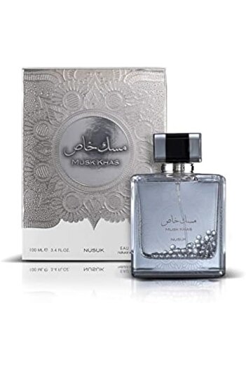 Nusuk Musk Khas Eau de Parfum 100ml (3.4 oz), Unisex Fragrance, Made in UAE