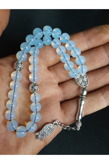 MRYart Moon Stone Natural Stone Rosary
