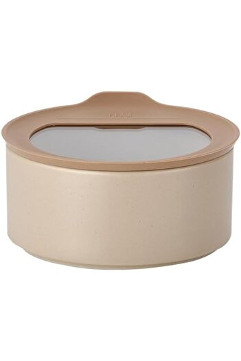 STOREMAX Snshop Fi̇ka One Ceramic Storage Container Beige 600 ml D-Neone060-09 467437