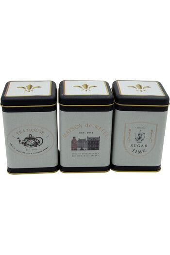 STOREMAX Sellbuyst Square Storage Container 105X105X160 Set of 3, Azura (Azura) Trendy 266450