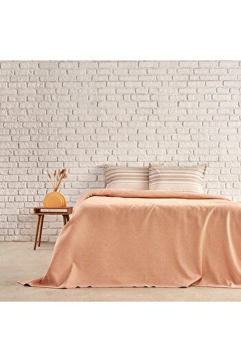 STOREMAX Sellbuyst Soho Plain 100% Cotton Pique Set, Tan, Single Trendy 266450