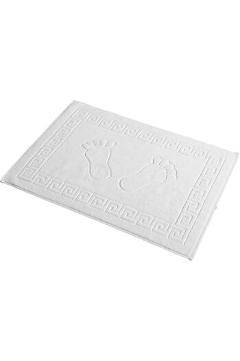 STOREMAX sellbuyst Грецький килимок для ніг - 50x70 см, 245 г, 100% бавовна, килимок для спа-салону та готелю, щоденного використання