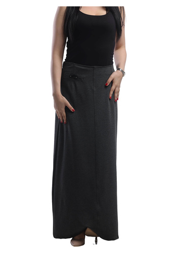 SUGA Comfortable rose skirt, summer fabric