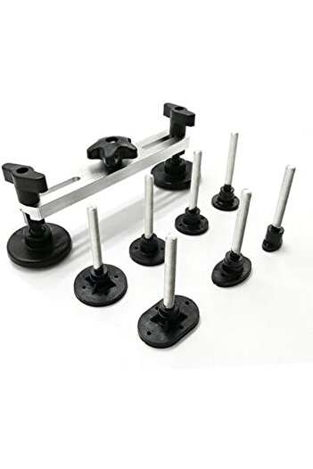 TAAMAN metal surface straightening tool set, stainless steel/plastic, silver/black