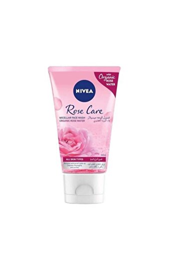NIVEA Micellar Rose Water Face Wash - All Skin Types - 150ml