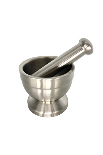 Floria Mortar with pestle ZLN-2645, Stainless steel, diameter 10 cm