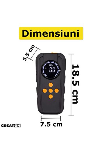 DAR 14.8V electric car pump with battery start function and LED display