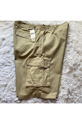 Young USA High Surf Cargo Shorts Expandable Waist, Size 36/38, Color Khaki
