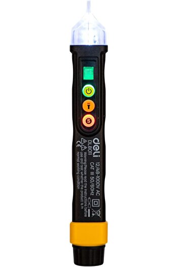 Deli Contactless Voltage Tester 12/48-1000V AC