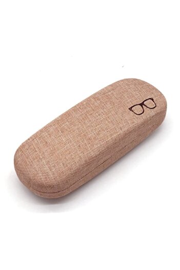 dalip Glasses Case, Textile Exterior, Scratch and Dust Resistant, Brown