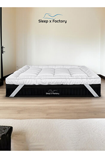 Sleep x Factory غطاء مرتبة فندقي فاخر بارتفاع 14 سم