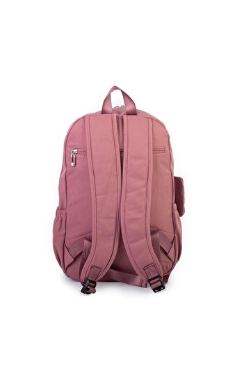 Nas Bag Unisex Lightweight Oversized School Bag and Sports Bag Multi-Compartment Dusty Rose