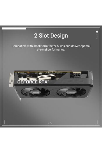 ASUS Dual GeForce RTX 5050 8GB GDDR6 OC Edition Gaming Graphics Card