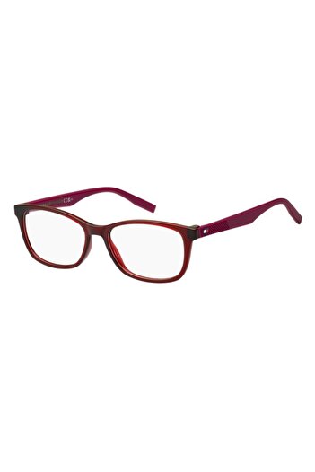 Tommy Hilfiger TH2027 8CQ Women's Eyeglasses Frames, Plastic, Red, 51 mm
