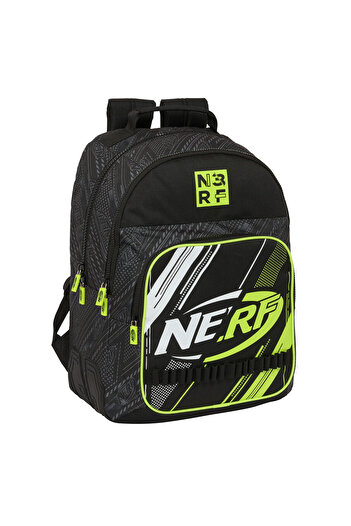 Nerf School Bag Get ready Black 32 x 42 x 15 cm