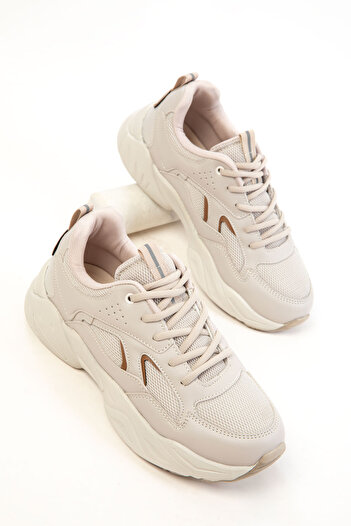 SOHO Beige-Brown Women's Sneaker 20822