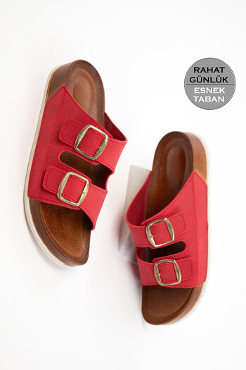 SOHO Red Women's Slippers 20735