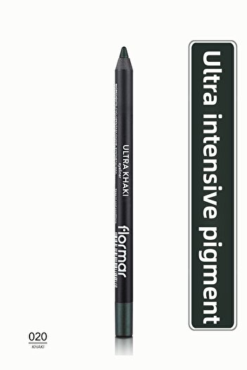 Flormar Khaki Eyeliner - Ultra Eyeliner 020 Khaki8690604547241