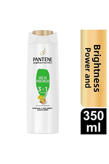 Pantene 350 ml Shampoo Strong and Shiny 3 in 1