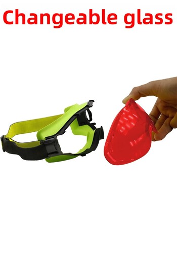 Badem10 Bellasimo Ski Snow Goggles Can Change Glassed Antifog Goggles Red Snowboard Glasses Sport