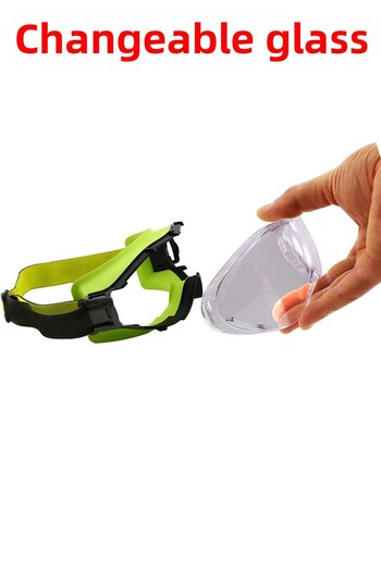 Badem10 Bellasimo Ski Goggles with Replaceable Lens Antifog Sun Snow Glasses Transparent Snowboard Glasses