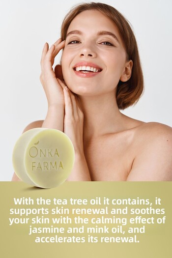 OnkaFarma Onka Farma Fresh Natural Soap 100 Gr Skin Renewing Revitalizing Jasmine Soap