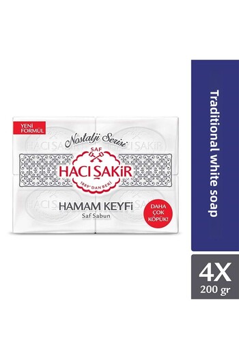 Hacı Şakir Soap 800GR Turkish Bath Enjoyment (Nostalgia Series) (Set of 2)