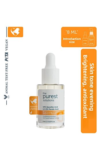 The Purest Solutions Meeting Size Brightening and Skin Tone Equalizing Vitamin C Skin Serum 8 ml