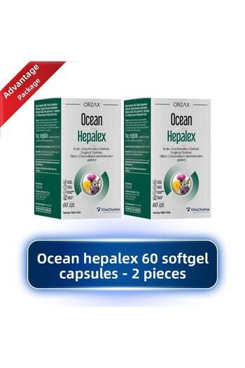 Orzax Ocean Hepalex 60 Softgel Capsules 2 Pcs