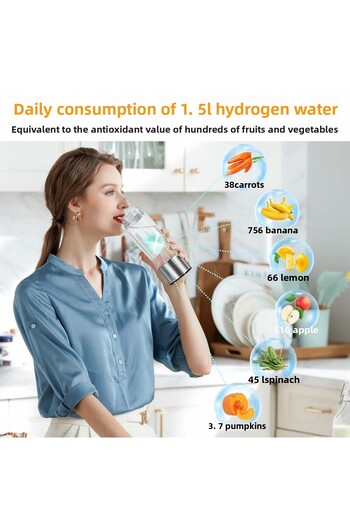 Fabemax Hydrogen-Enriched Water Bottle Device Portable Water Generator Sports Water Bottle Home Office