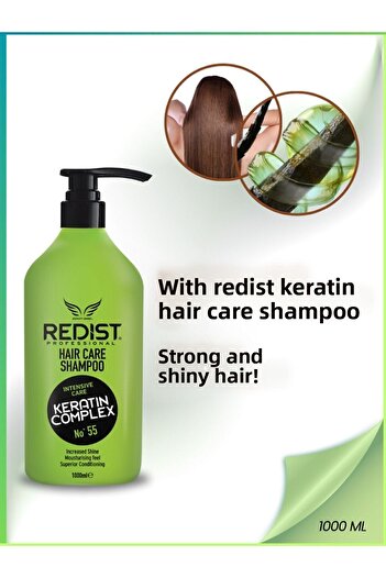 Redist Șampon cu cheratina – Îngrijire reparatoare și întăritoare (1000 ML)