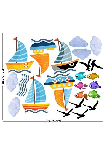 Tilki Dünyası Kids Room Sticker