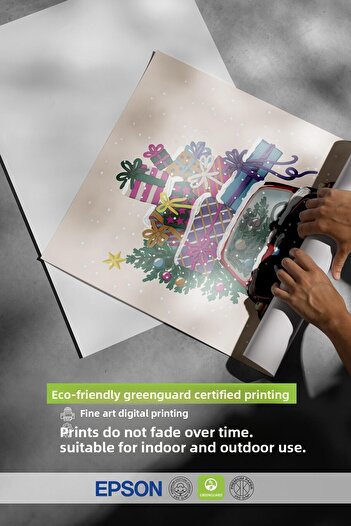 Postifull Frameless Christmas Poster, Christmas Decoration, Comfort Series, Ready for Christmas Poster, No:108664