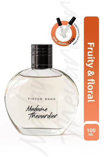 Victor Hugo Madame Thenardier Edp Women's Perfume 100ml |   Floral, Fruity | Orange, Jasmine, Cedar Tree, Musk