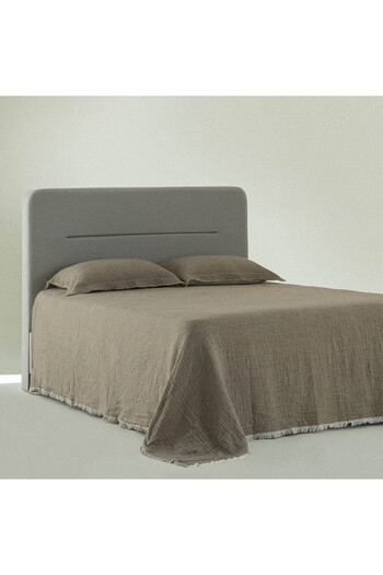 Ecocotton Muna Double Pique Set - Green/Cream, 100% Organic Cotton, 240x260 cm