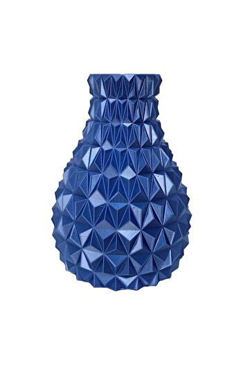 OEM Vaza albastra printata 3D 17 cm