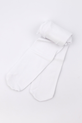 Le Mabelle White Girl's Pantyhose