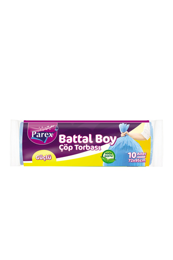 Parex Strong Garbage Bag Battal Size 10 Pcs 72 X 95 cm