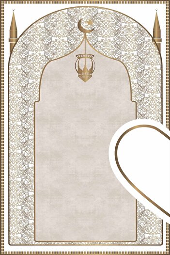 FOREVER ALDORA Double Non-Painful Soft Prayer Rug Set and Prayer Mat
