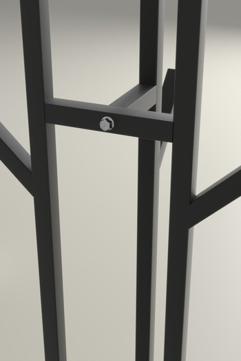 Retodesign RETODESİGN 9 ASKILI METAL ELBİSE ASKISI, PORTMANTO ASKISI, ANTRE AYAKLI ASKI 5111