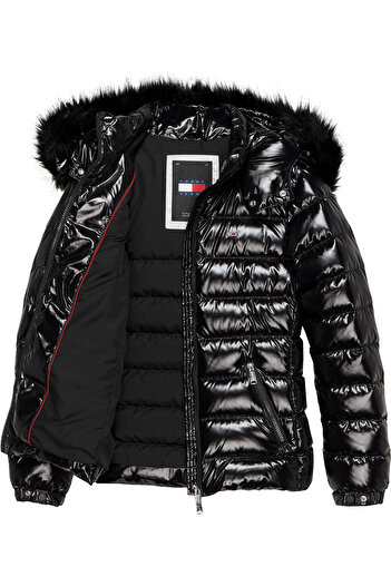 Tommy Hilfiger Tommy Jeans Women's Tonal Hooded down Jacket - Stylish and Durable Design