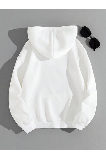uyguntarz Unisex Row Heart Printed Oversize Sweatshirt