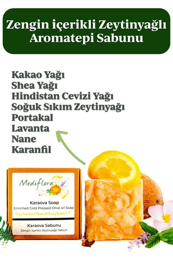 Mediflora Karaova - Rich Content Olive Oil Soap