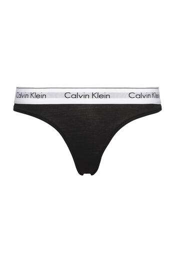 Calvin Klein Lenjerie intimă Calvin Klein Tanga pentru femei 0000F3786E Negru